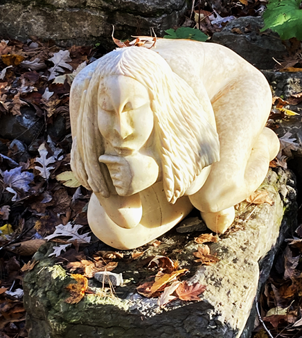 CornHuskDoll Sculpture